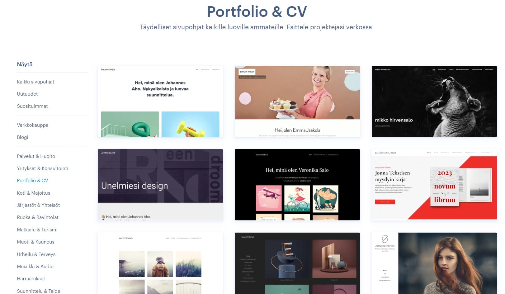 portfolio template portfolio template