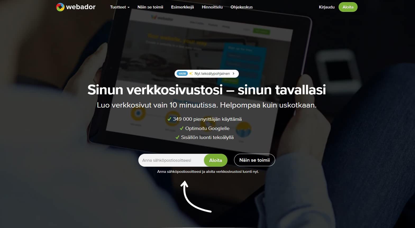 Kotisivukone Webador Kotisivukone Webador